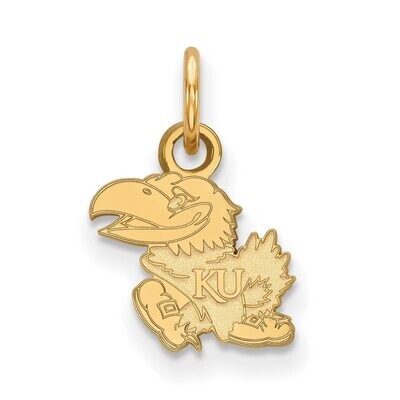 University of Kansas x-Small Pendant 14k Yellow Gold 4Y001UKS, MPN: 4Y001UKS, 886774857183