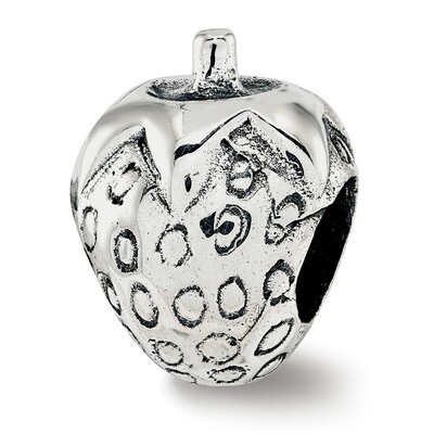 Strawberry Bead Sterling Silver QRS3805, MPN: QRS3805, 191101789045