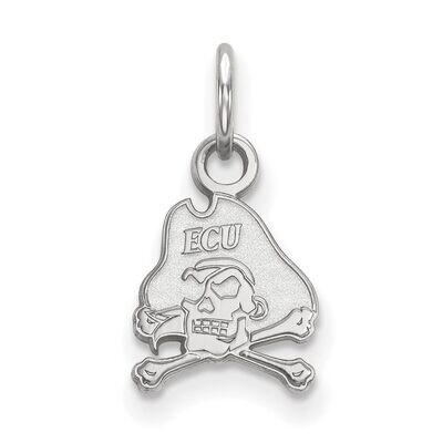 East Carolina University x-Small Pendant 14k White Gold 4W001ECU, MPN: 4W001ECU, 886774823829