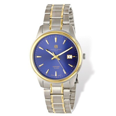 Charles Hubert Two-Tone Titanium 40mm Watch Men&#39;s XWA4862, MPN: XWA4862, 848870006452