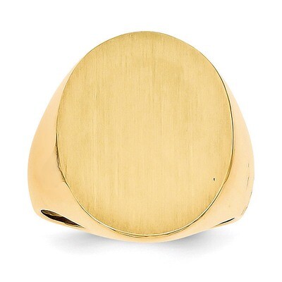 Men&#39;s Signet Ring 14k Gold RS121, MPN: RS121, 883957442082