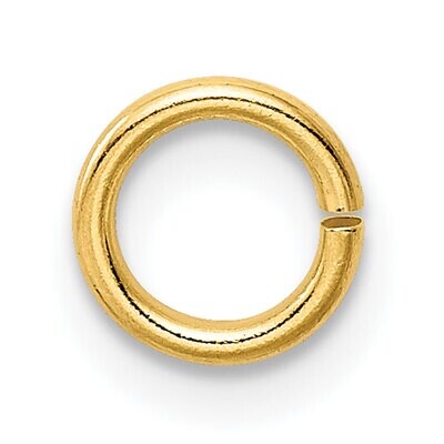 18 Gauge 6.5mm Round Jump Ring Setting 14k Yellow Gold YG2845, MPN: YG2845,