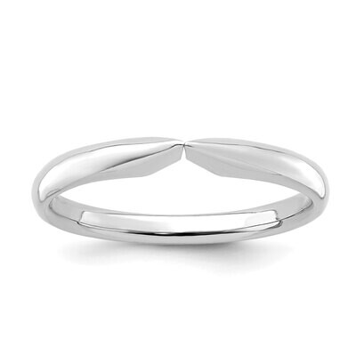 6-prong Comfort Fit Medium to Lightweight Shank 14k White Gold WGSH53, MPN: WGSH53,
