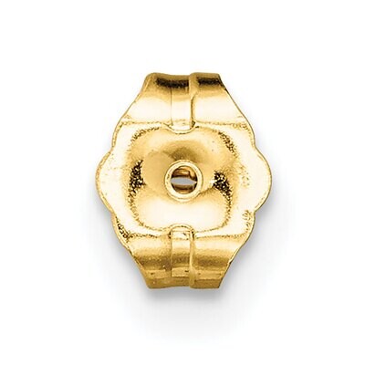 Medium Friction Earring Nut 14k Yellow Gold YG2708, MPN: YG2708,