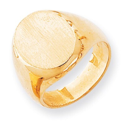 Men&#39;s Signet Ring 14k Gold RS146, MPN: RS146, 883957410388