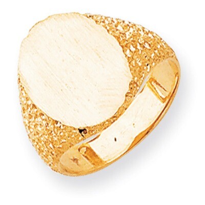 Men&#39;s Signet Ring 14k Gold RS152, MPN: RS152, 883957369105