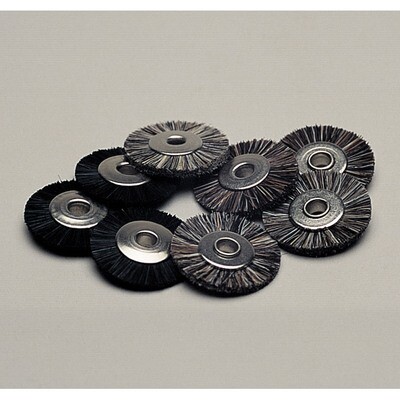 Unmounted Miniature Hard-Bristle Wheel Brushes Package of 12 JT941, MPN: JT941, 654207124344