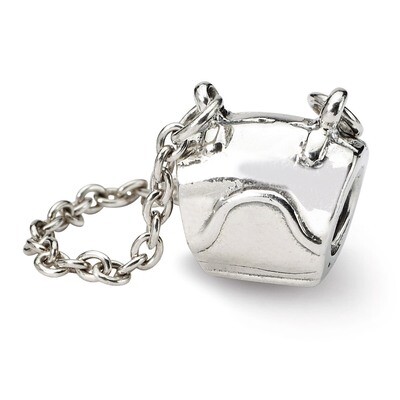 Handbag Bead - Sterling Silver QRS350, MPN: QRS350, 883957722764
