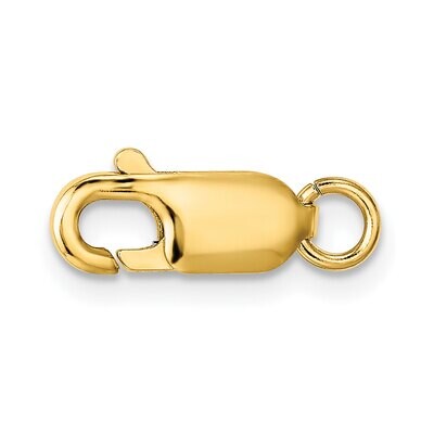 Lightweight Lobster with Jump Ring Clasp 14k Yellow Gold YG1630, MPN: YG1630,