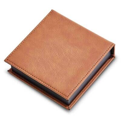 Caramel Leatherette Square Box GM21754, MPN: GM21754, 47105023121
