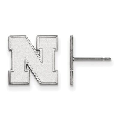 University of Nebraska Small Earring Post Sterling Silver SS071UNE, MPN: SS071UNE, 886774713380