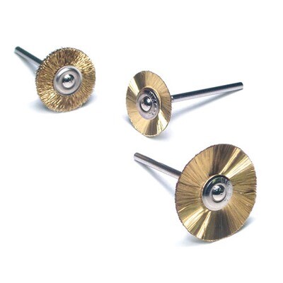 Grobet Usa Straight Brass Brush Package of 3 JT977, MPN: JT977,