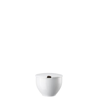 Rosenthal Junto White Covered Sugar Bowl Set with indent 9 1/2 oz, MPN: 10540-800001-14386, 7909551…