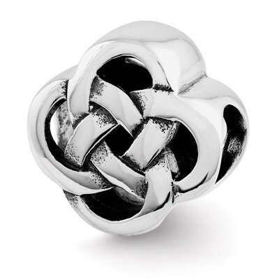 Knot Bead - Sterling Silver QRS2651, MPN: QRS2651, 886774990989