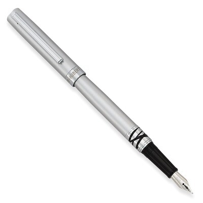 Charles Hubert Silver-tone with Abstract Design Fountain Pen GM9181, MPN: GM9181, 811233018386