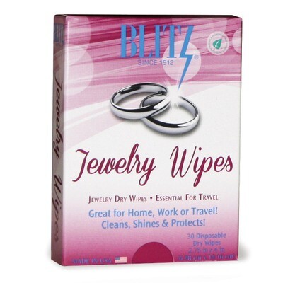 Blitz Package/30 Jewelry Wipes GM501, MPN: GM501, 75549020178
