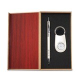 Silver-tone Engravable Watch Key Ring and Pen Gift Set GL7940, MPN: GL7940, 788089075392