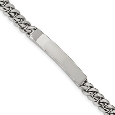 8.25 Inch ID Bracelet Stainless Steel Polished SRB2226-8.25 by Chisel, MPN: SRB2226-8.25, 191101014…