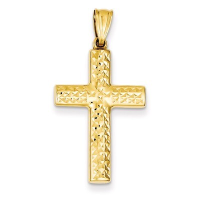 Reversible Cross Pendant 14k Gold K4318, MPN: K4318, 869786047940