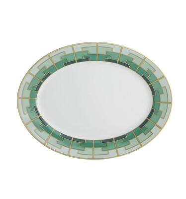 Vista Alegre Emerald Medium Oval Platter, MPN: 21121991,