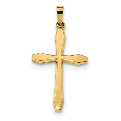 Cross Pendant 14k Gold Polished XR1572, MPN: XR1572, 883957873510