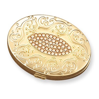 Yellow Swarovski Crystal Pillbox GM4928, MPN: GM4928, 788089120566