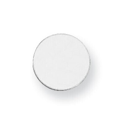 Round Stamping 14k White Gold WG1005, MPN: WG1005,