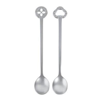 Sambonet Party Oriental Set 2 Party Spoons 52649C00, MPN: 52649C00,