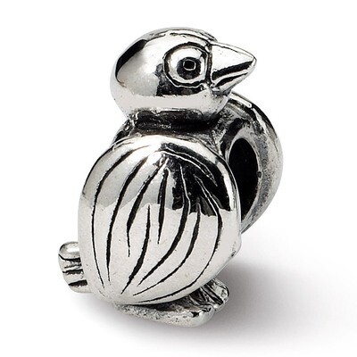 Bird Bead - Sterling Silver QRS379, MPN: QRS379, 883957721941