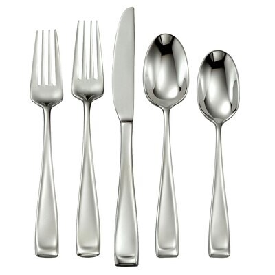 Oneida Moda 65 Piece Flatware Set N Caddy T711065DL20, MPN: T711065DL20, 78737220909