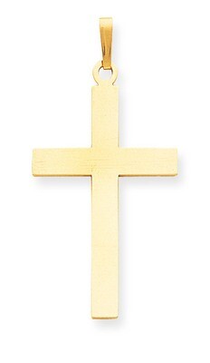 Cross Pendant 14k Gold Polished XR105, MPN: XR105, 886774131122