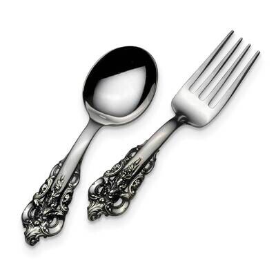 Wallace Grand Baroque Sterling Silver 2pc Baby Set GM21980, MPN: GM21980, 11477060640