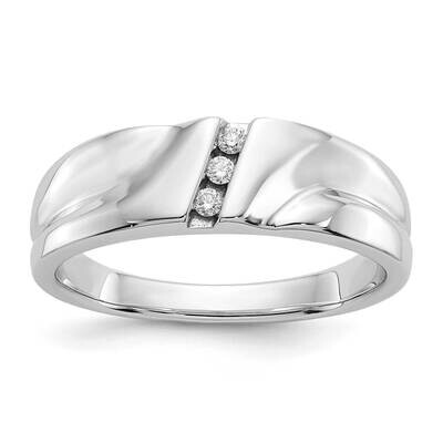 Diamond Mens Ring 14k White Gold RM5806-007-WA, MPN: RM5806-007-WA, 883957386881