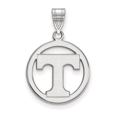University of Tennessee Sm Pendant in Circle Sterling Silver SS033UTN, MPN: SS033UTN, 886774717197