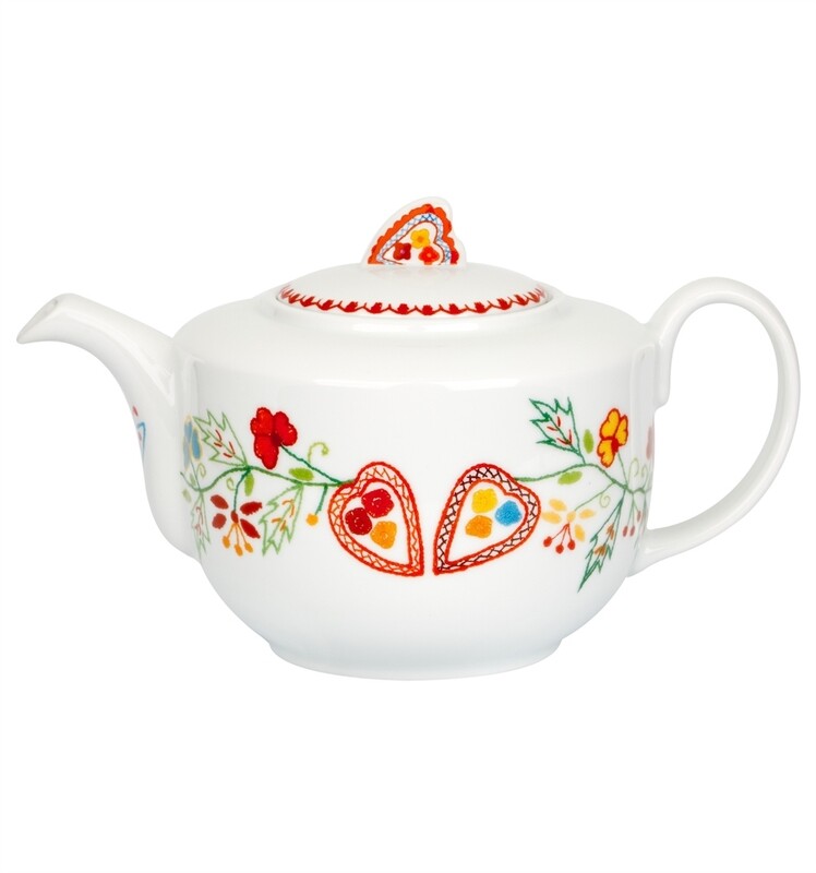 Vista Alegre Vila Verde Tea Pot HomeBello