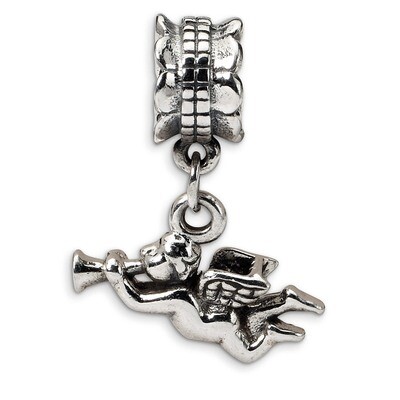 Angel Dangle Bead - Sterling Silver QRS526, MPN: QRS526, 883957724379