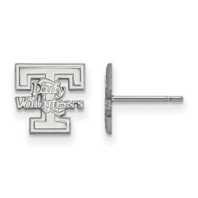 University of Tennessee x-Small Post Earrings 10k White Gold 1W049UTN, MPN: 1W049UTN, 191101096846