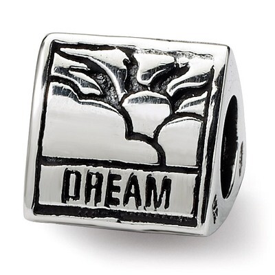 Inspiration Trilogy Bead - Sterling Silver QRS1638, MPN: QRS1638, 883957308425