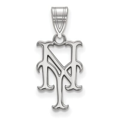 New York Mets Medium Pendant 10k White Gold 1W003MET, MPN: 1W003MET, 886774770468