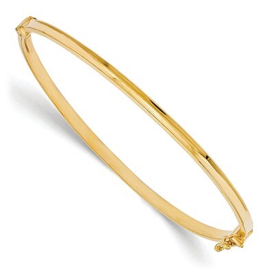 Leslie&#39;s Hinged Bangle 14k Gold Polished HB-LF556, MPN: LF556, 191101550331