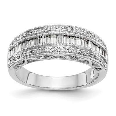 Diamond Band 14k White Gold RM3418B-075-WAA, MPN: RM3418B-075-WAA, RM3418B-075-WAA_HOM