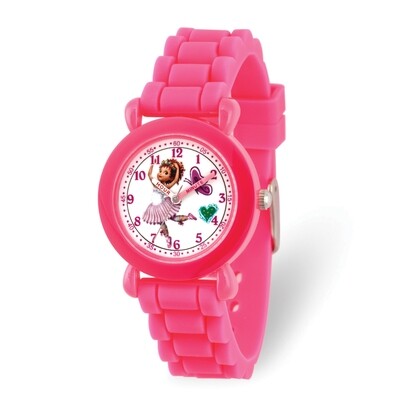 Disney Kids Fancy Nancy Pink Silicone Band Time Teacher Watch  XWA5882, MPN: XWA5882, 842885106503