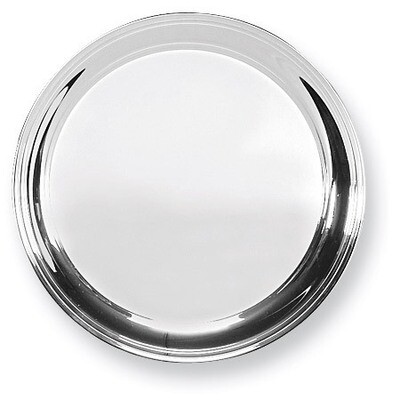 Silver-plated 8 Round Tray GL9170, MPN: GL9170, 47105223934
