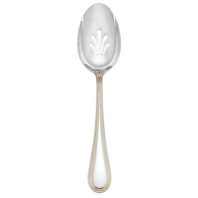 Reed and Barton Lyndon Gold Flatware Pierced Buffet Spoon 869675, MPN: 869675, 735092256119