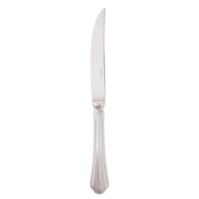 Sambonet rome steak knife hollow handle orfevre 9 7/8 inch - silverplated on 18/10 stainless steel,…