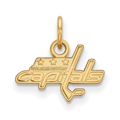 Washington Capitals x-Small Pendant Gold-plated Silver GP001CAP, MPN: GP001CAP, 886774889405