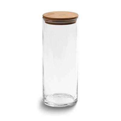 64oz Glass Storage Jar with Bamboo Lid GM24002, MPN: GM24002, 47105154726