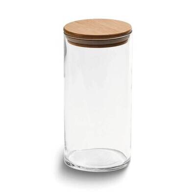 46oz Glass Storage Jar with Bamboo Lid GM24001, MPN: GM24001, 47105154719