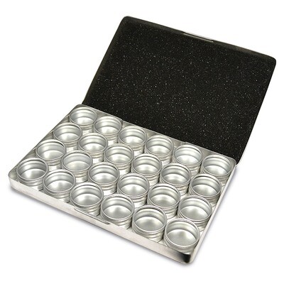 24Pc. Round Canister Set And Storage Box JT4978, MPN: JT4978, 79376014249