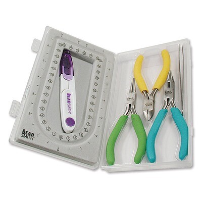 Beaders Board Pliers Cutter Tweezer Storage Box Mini Traveling Kit JT4798, MPN: JT4798, 790524066759